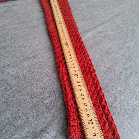 LRL Lauren Jeans Co Ralph Lauren women's vintage burnt orange sweater - Picture 6 of 9